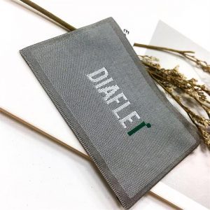 Sew on cheap luxury Custom High Quality Cloth Woven Label clothing tag