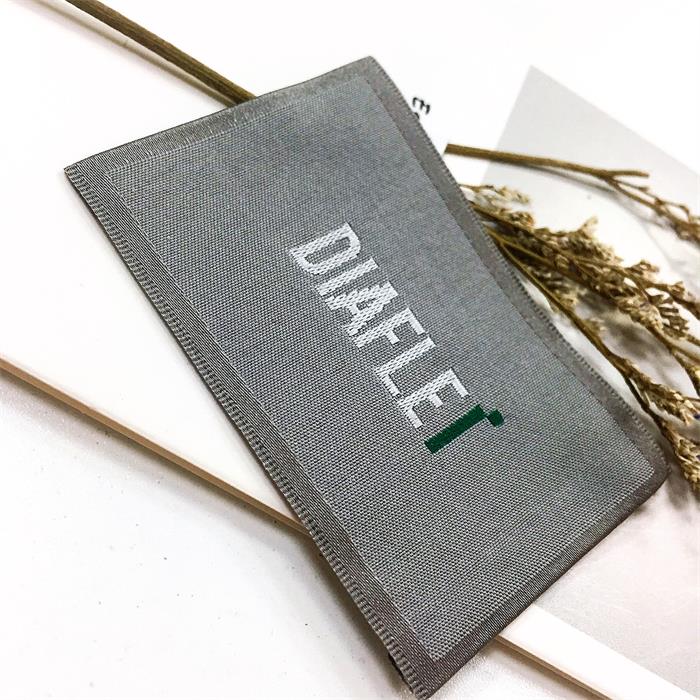 Sew on cheap luxury Custom High Quality Cloth Woven Label clothing tag