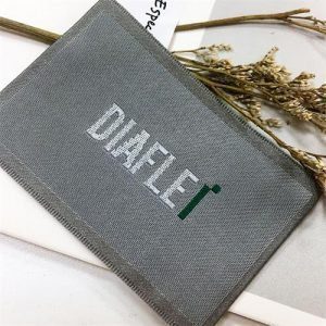 Sew on cheap luxury Custom High Quality Cloth Woven Label clothing tag