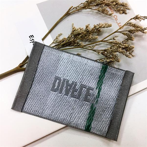 Sew on cheap luxury Custom High Quality Cloth Woven Label clothing tag
