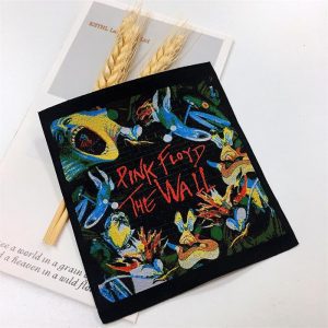 Custom made woven labels and tags garment label for clothing