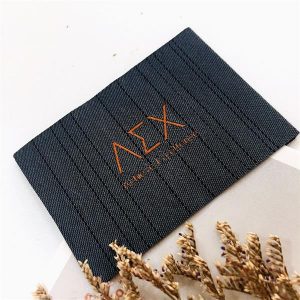 Wholesale Custom 100% polyester clothing label for clothing