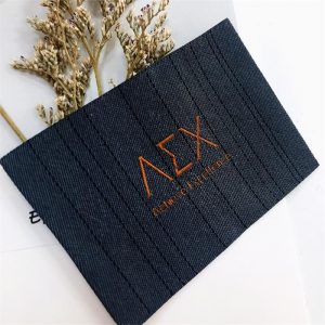 Wholesale Custom 100% polyester clothing label for clothing