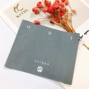 Factory damask woven label garment clothing labels