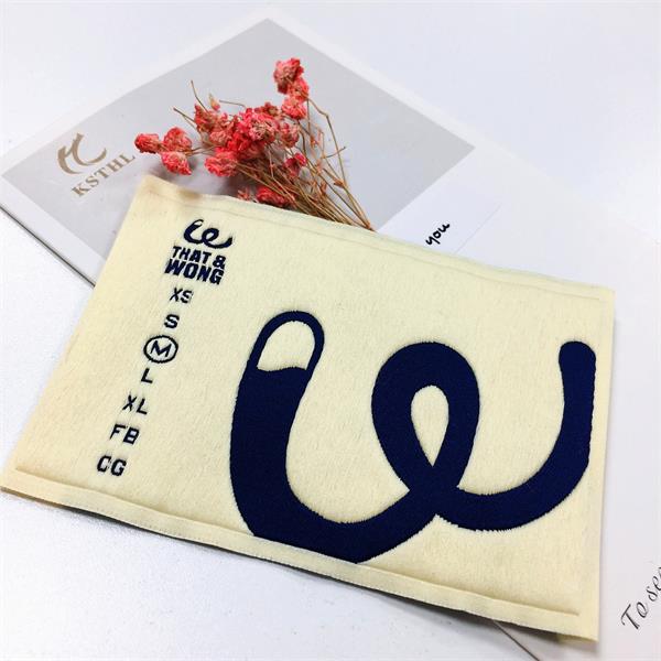 Special design custom tag for garment coat