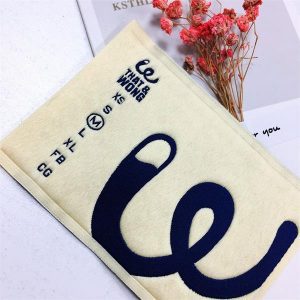 Special design custom tag for garment coat