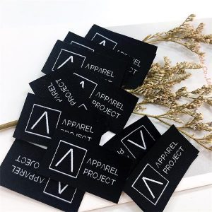Wholesale garment woven label customized clothing for clothing