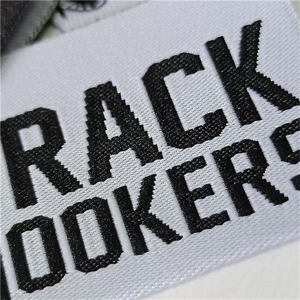 Custom woven labels for clothing center fold tag neck labels - Image 4