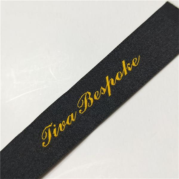 Custom brand name logo design woven tag neck small labels for clothing - Image 4