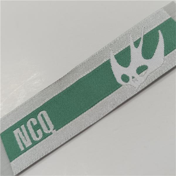 Custom Woven Clothing Flag Labels damask Labels For Garments