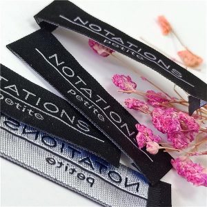 Neck woven labels