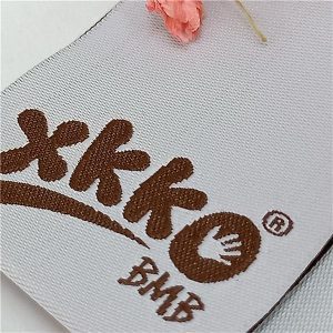 High density hot sale woven care wash label for clothing