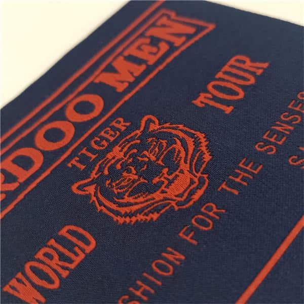 High quality 30D woven brand logo customized woven labels High quality 30D woven brand logo customized woven labels