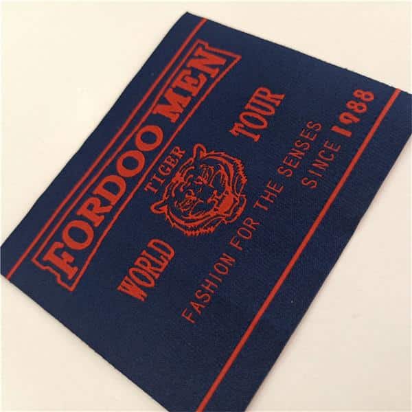 High quality 30D woven brand logo customized woven labels High quality 30D woven brand logo customized woven labels