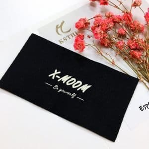 [KZB--069] Wholesales cheap cloth tag damask woven label clothing tags for sale