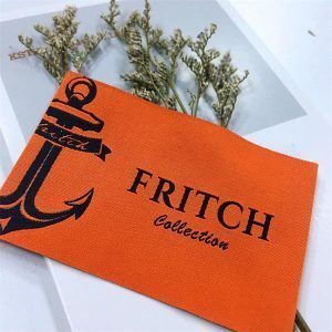 [KZB--109]Custom cotton labels design china woven clothing tag for jacket