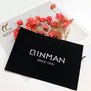 [KZB--078] Hot sale custom personalized deign logo embroidered tags for woven clothing labels