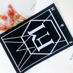 [KZB--105]Custom sewn by labels hot sale woven clothing damask tag for wholesale