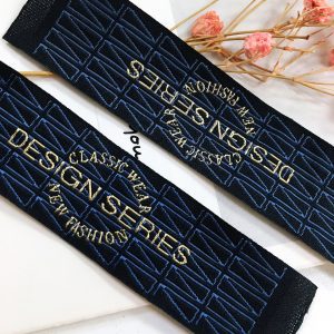 [KLB--102]Customized super soft fabric woven satin label for clothing