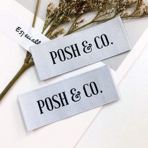 Update-2022 New style best density custom sewing tags for clothing