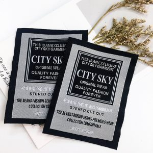 Update-2022 custom make tags for clothing Wholesale Straight cut  garment clothing labels