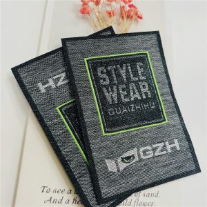 Update-2022 High density custom design clothing woven label Apparel woven tag for buy clothing labels