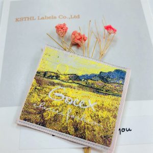 Update-2022 China Labels maker custom design private clothing label woven for clothing tags manufacturers