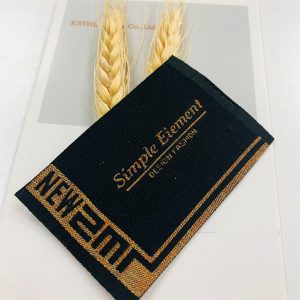 Update-2022 high quality create your own tag woven label damask tag for clothing