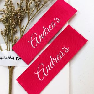 Update-2022 high quality custom tags for clothes Wholesale woven neck labels