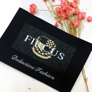 Update-2022 High Quality Main Shirt Neck endfold Woven Label For making clothes