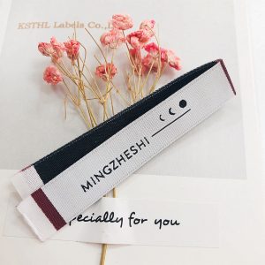 Update-2022 Tags woven T-shirt tags labels brand clothing logo for manufacturer tags