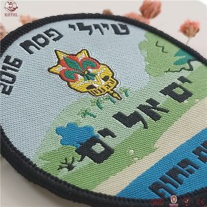 Update-2022 military patch design custom garment woven label for clothing
