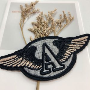 Update-2022 iron on patches for cheap custom woven clothing tag for garment