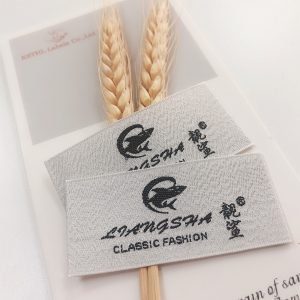 Update-2022 High density custom private personalized cloth labels for woven tags