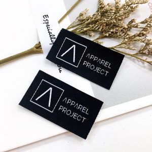 Update-2022 high quality personalized clothing labels For sew on name label clothing garment label