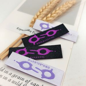 Update-2022 high quality personalized sewing labels made by clothing woven tags