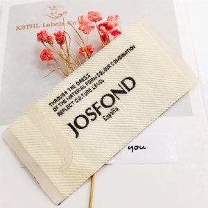 Update-2022 custom woven satin label,high quality damask clothing tag for sewing tips and techniques