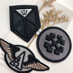 Update-2022 high quality custom to patches embroidered woven clothing for tags