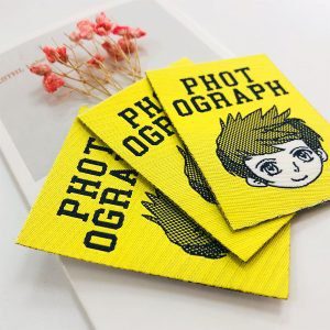 Update-2022 Free sample custom unique iron on patches woven label for jacks