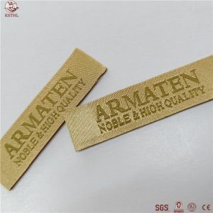 Update-2022 Garment accessories clothing product tags custom woven tags