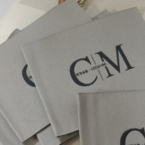 Update-2024 wholesale polyester woven labels fabric sewing clothing tags for hats