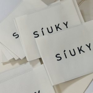 Update-2024 Custom sewing labels personalized woven fabric label for jacket