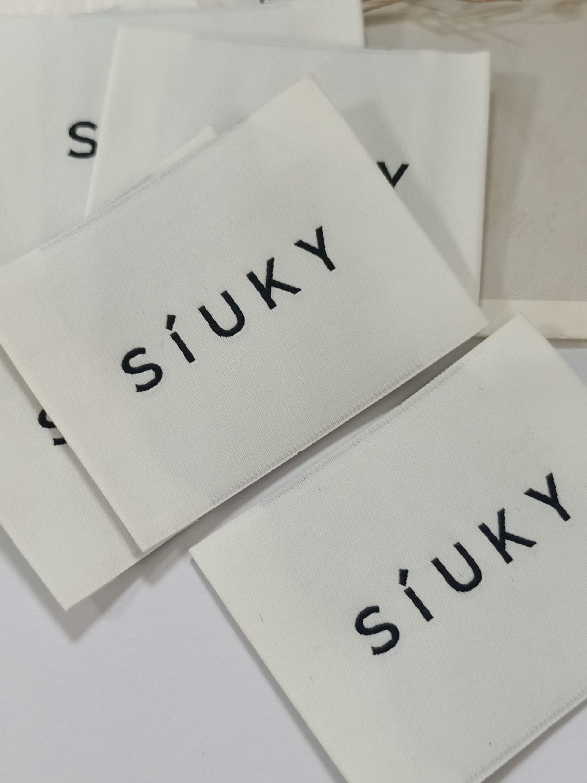 Update-2024 Custom sewing labels personalized woven fabric label for jacket - Image 4