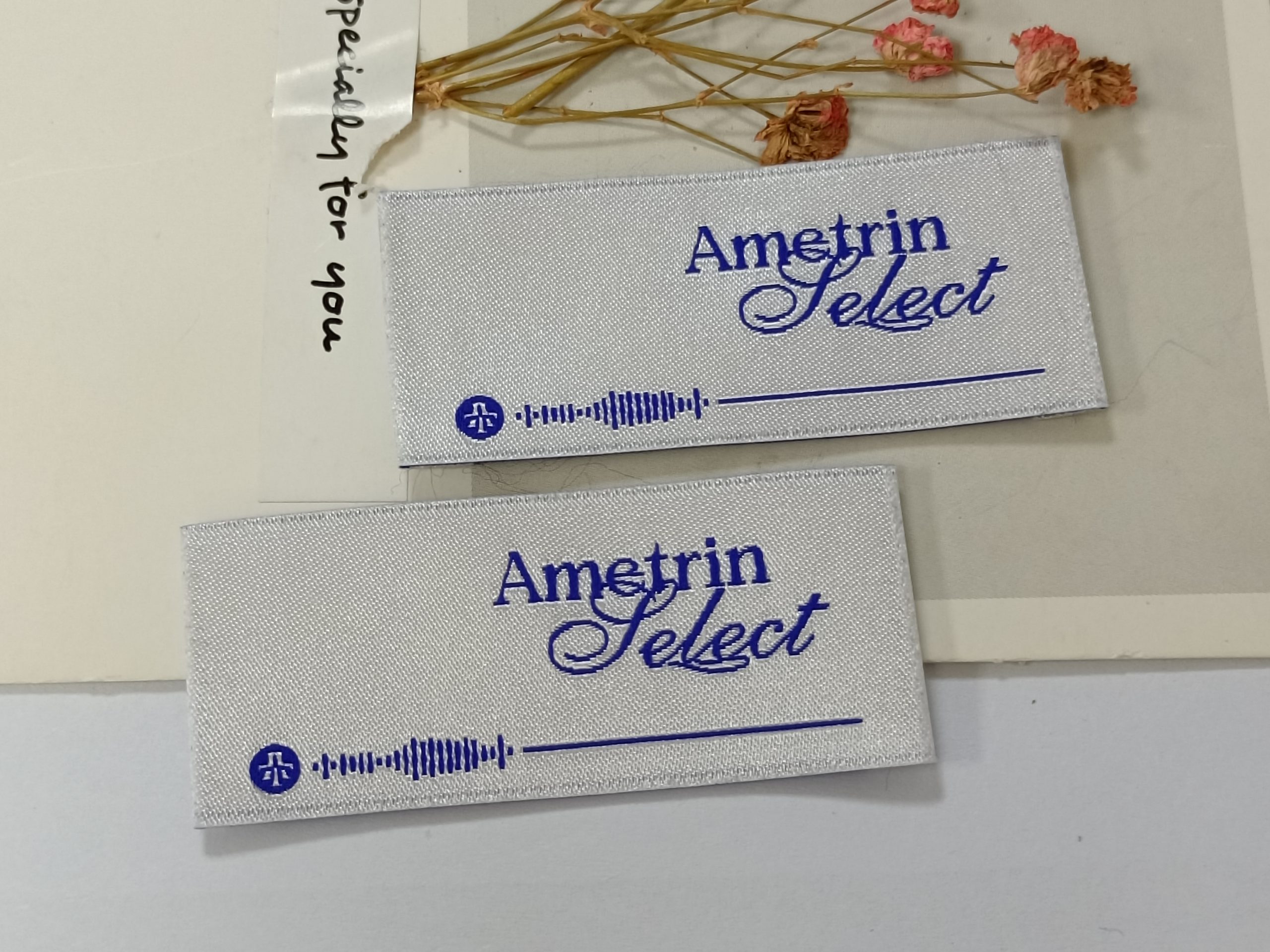 Update-2024 High quality custom woven sowing clothing for shirts - Image 2