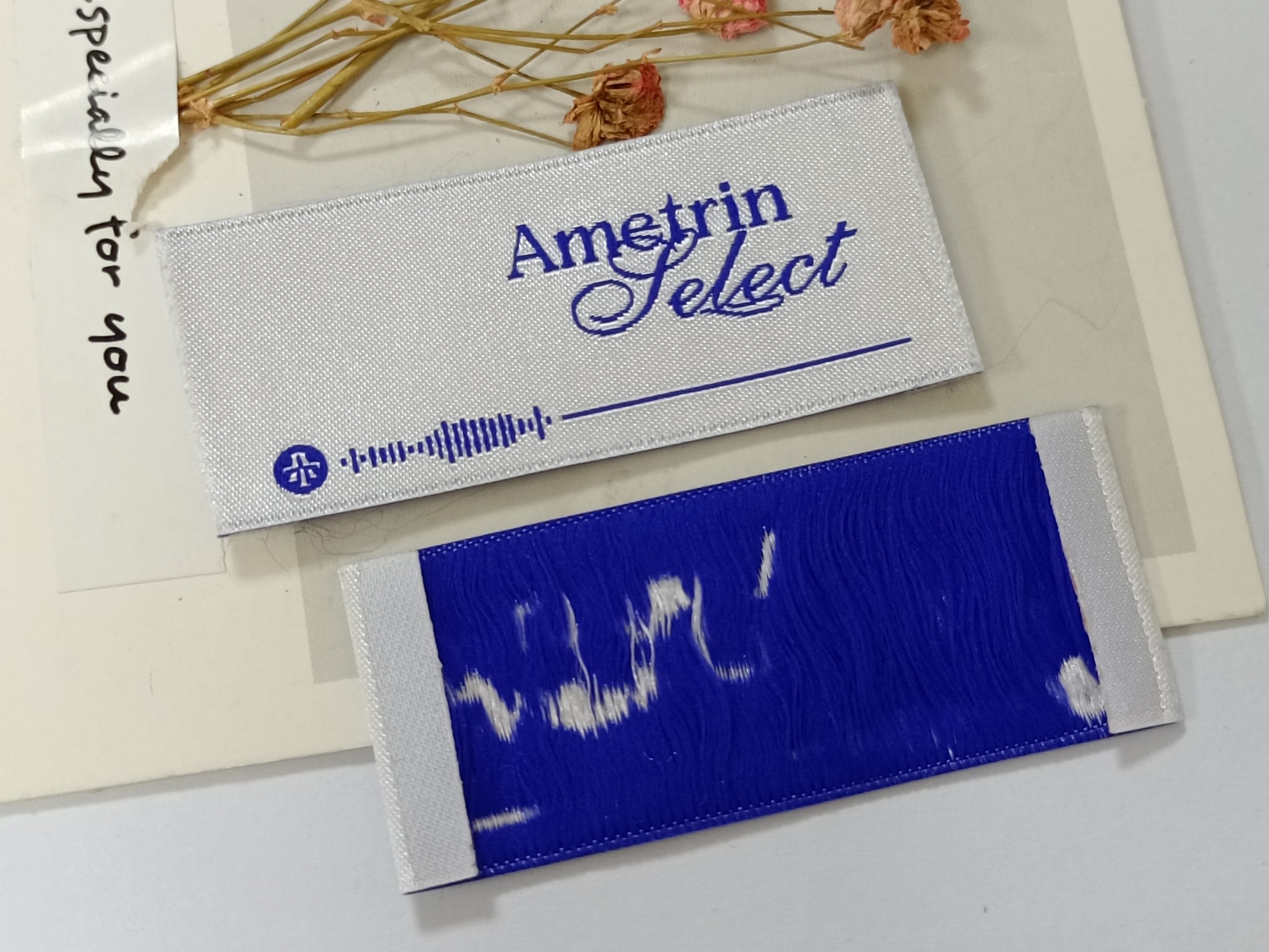 Update-2024 High quality custom woven sowing clothing for shirts - Image 3
