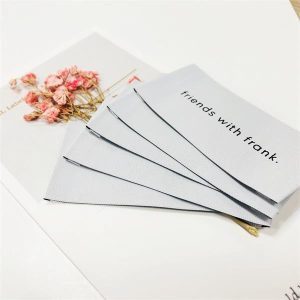 logo woven label