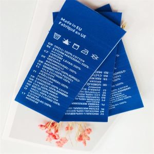 what is a garment label