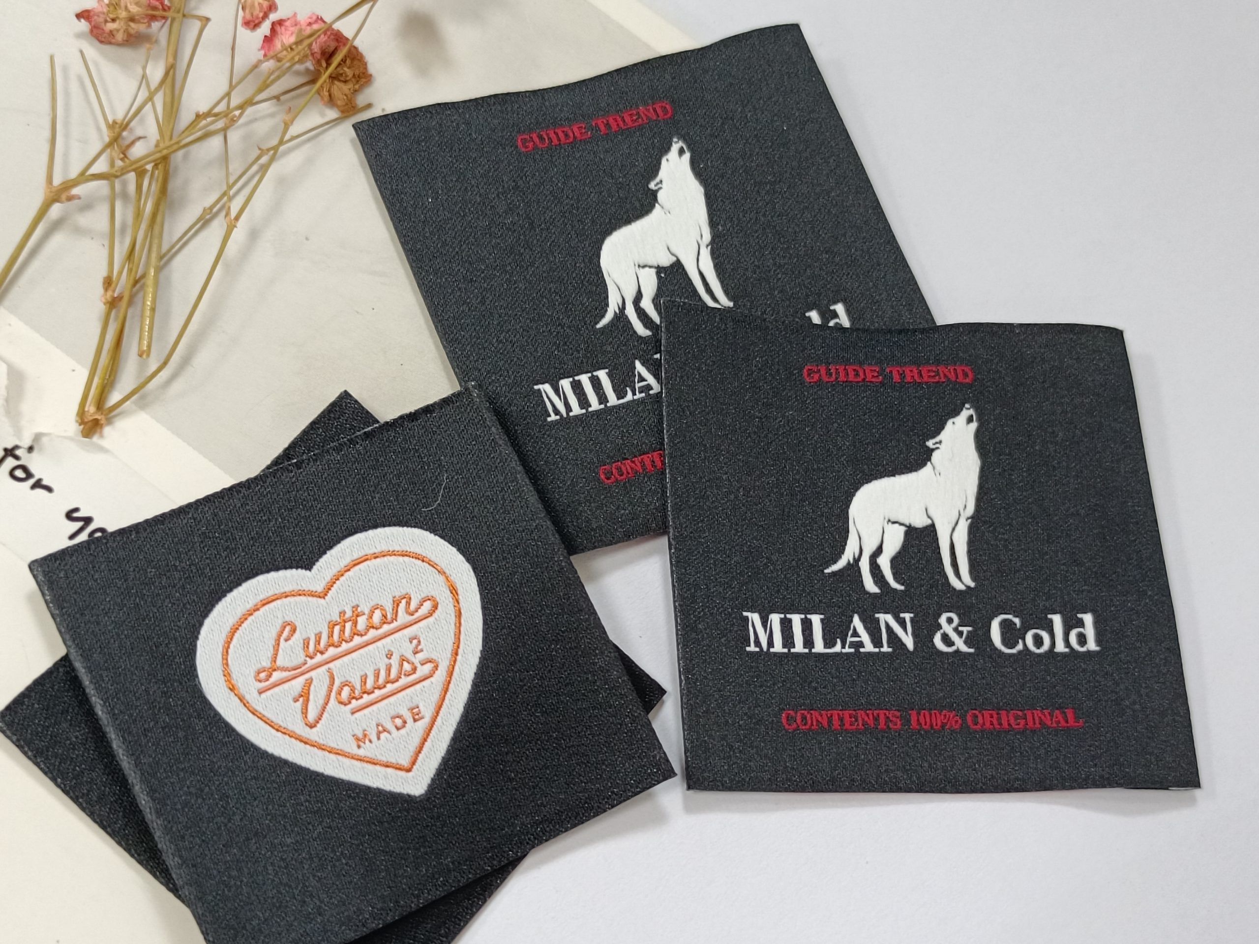 Update-2024 high quality clothing designer online sew on clothing for tags - Image 4
