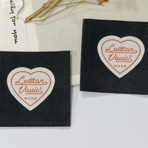 Update-2024 high quality clothing designer online sew on clothing for tags