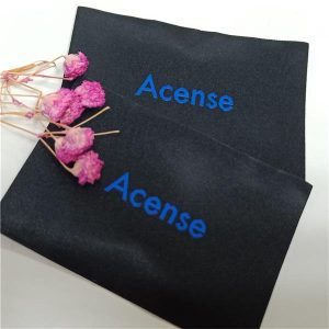 laser cutting on woven label